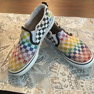 Vans kids Asher slip on size 3